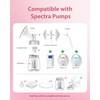 BALIME Breast Pump Parts Compatible with Spectra S1/S2/9 Plus, Not