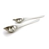Norpro Stainless Steel Drizzle Spoons, Set of 2, 7.75" x