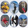 DIJJIG 6 ft.Fall Protection Automatic Return Rope、Polyester Webbing, Swivel top,