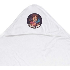 'Gamer Girl' Baby Hooded Towel (HT00035125)