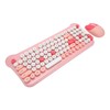 Wireless Keyboard and Mouse 2.4Ghz Connection Cute Keyboard Mouse Set