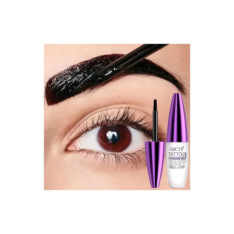 Qiciy Bálsamo Natural Grueso Para Cejas 4 Colores Naturales