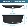 Nilight Trunk Cargo Cover for Hyundai Ioniq 5 2022 2023