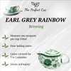 Earl Grey Rainbow Loose Leaf Tea, Bergamot Oil, Resealable Pouch