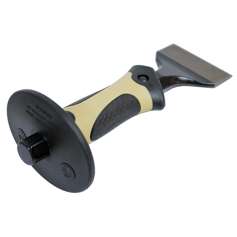 BM BHGC-3 Chisel with Hand Guard Flat Blade 2.8 in