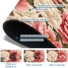 Beautiful Peony Sink Splash Guard Bright Peonies Faucet Absorbing Mat