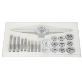31pcs/set Metal Screw Tap & Die Set External Thread Cutting Tapping Hand Tool Kit