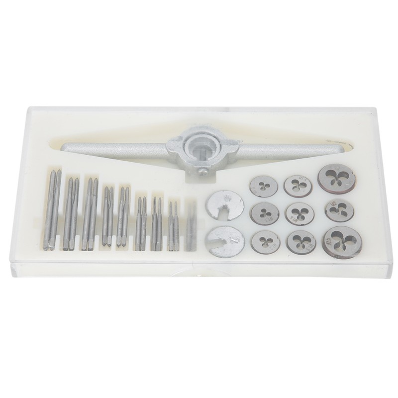 31pcs/set Metal Screw Tap & Die Set External Thread Cutting