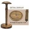HAIBEIR Freestanding Hat Stand, Tabletop Hat Rack, Wood Display Stand