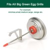 Quantfire Upgrade Replacement Thermometer for Big Green Egg,3.3" Grill Temperature
