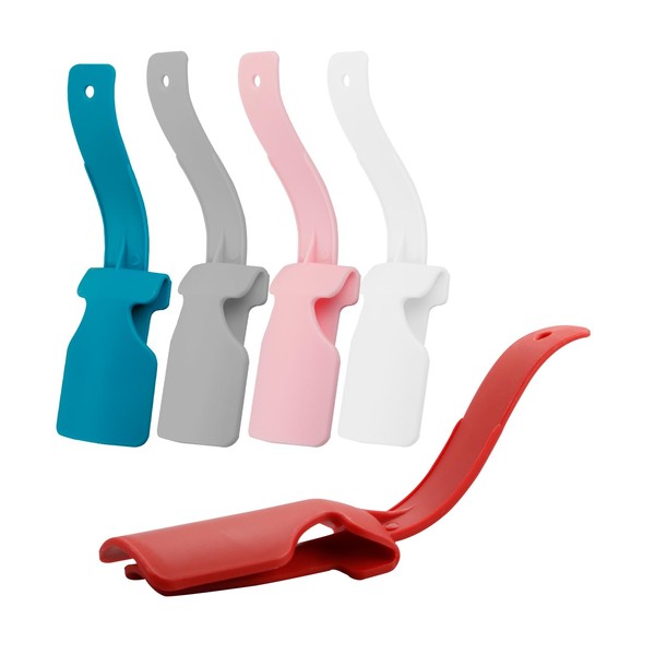 Rumyve 5pcs Lazy Shoe Assistant,Portable Shoe Lift Assistant Handles Shoehorn,Sock