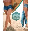 VENTURE 4TH Microfiber Beach Towel: Quick-Dry, Compact, Sand-Free, Absorbent, Sandproof