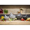 ChefSofi 1.5 Cup-Capacity Mortar and Pestle Set - Unpolished Heavy