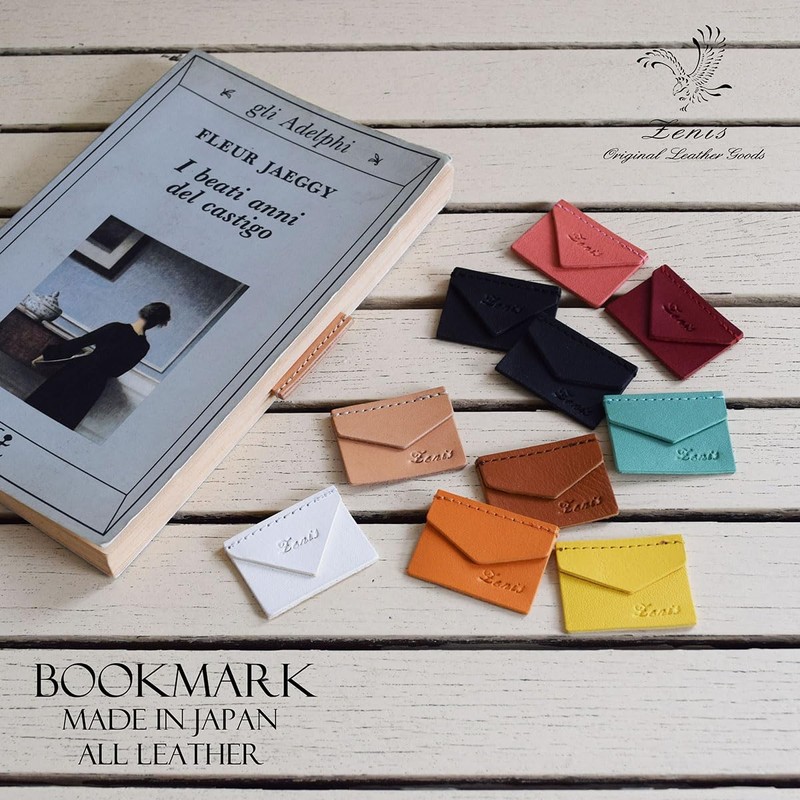 Bookmark, Genuine Leather, Set of 2, Book Mark Bookmark, Cute,