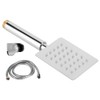 G1/2in Thread Handheld Shower Head High Pressure Square Shower Sprayer
