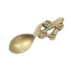Keystone Brass Cutlery Dessert Spoon, Gold, Tangerine Flower KI055350