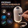 HD Smart Dynamic 5D Holographic Night Light Projector, Plug and