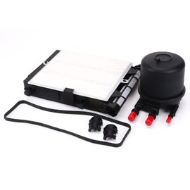 6.7 Powerstroke Diesel Fuel Filter Element for Ford 2017-2020 F-250, F-350, F-450, F-550 Super Duty V8 FD-4624, FD-4625, HC3Z-9N184-B