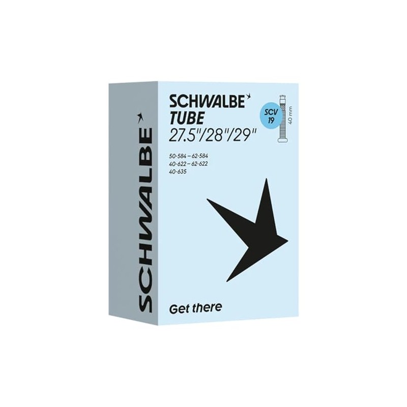 Schwalbe Bicycle Inner Tube SCV19 40 mm 40-62/584-635