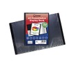 Lotus A5 60-Pocket Black Presentation Display Book - Organize &