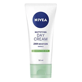Nivea Oil Free Moisturising Day Cream Pack of 3 (3 x 50 ml), Combination and Oily Skin Moisturiser, Mineral Infused Day Cream, Skin Care Essentials