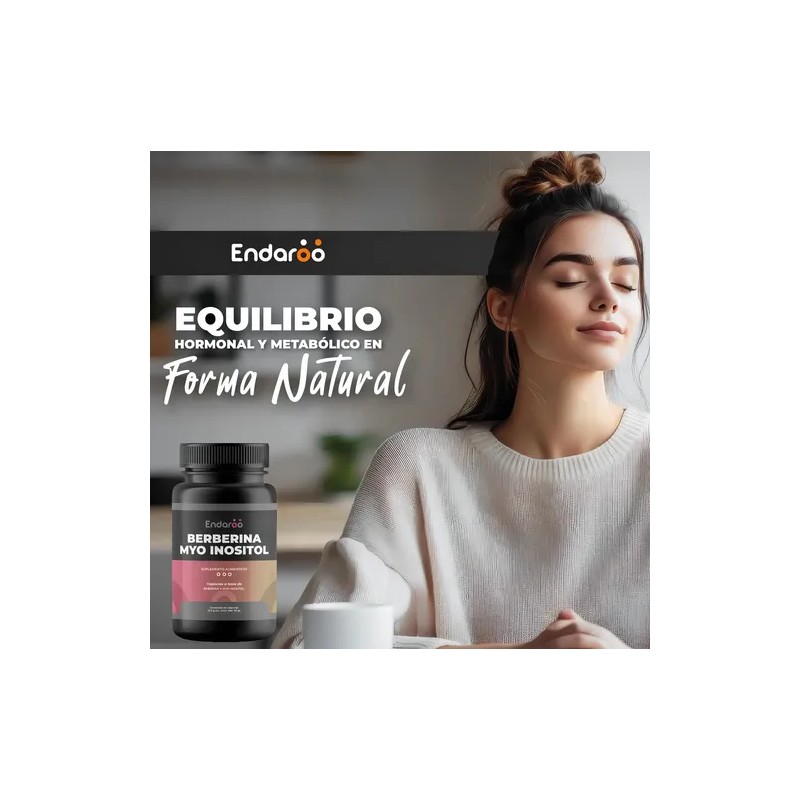Berberina + Myo Inositol 60 Cápsulas