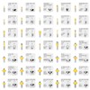1/2 Shank Router Bit Set of 35 Pieces,Tungsten Carbide Router