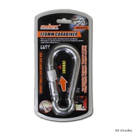 All-purpose loop carabiner T2/carabiner/hiking equipment/safety equipment 114ea