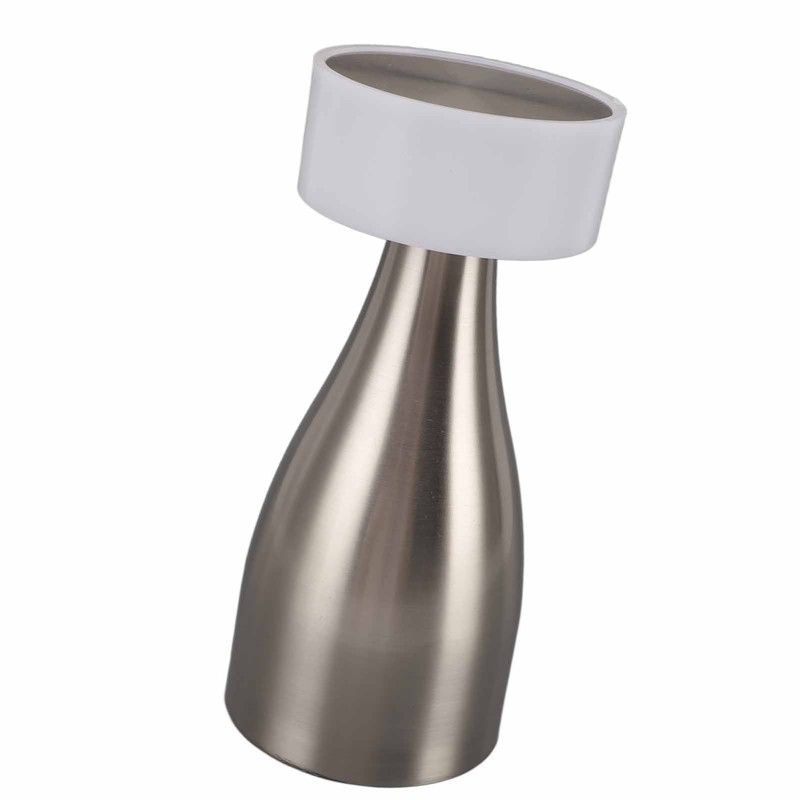 Metal Table Lamp Stepless Dimmable 3 Color Touch Control Rechargeable