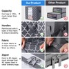 WISELIFE Storage Bags [3 Pack/100L] Large Blanket Clothes Organization and