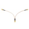 SMA Branch Cable, SMA Cable (1 Male to 2 Female),