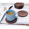 Absorbent Coasters for Drinks with Holder - 6packs, Silicone Coaster