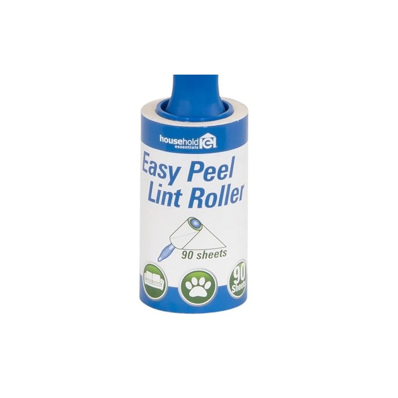 Household Essentials CedarFresh Superior Lint Roller Refill, White, 90 Sheets