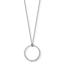 Thomas Sabo Silver Women's Charm Necklace Circle Large X0251-637-21 , Silver