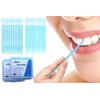 ToSSme® Disposable Plastic Toothpicks Dental Picks Portable Travel toothpicks Practical