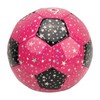 Children Soccer Ball Size 3 Pink Inflatable PU Rubber Liner