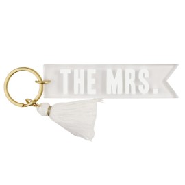 Santa Barbara Design Studio Wedding Acrylic Key Chain, 4-Inches Long, The Mrs