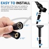 G-Promise 86 Inch Stainless Steel Long Hose, Flexible and Tangle-Free,
