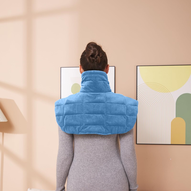 2024 Ruqiji 19" x 24" Super Soft Microfiber Weighted Neck&Shoulder