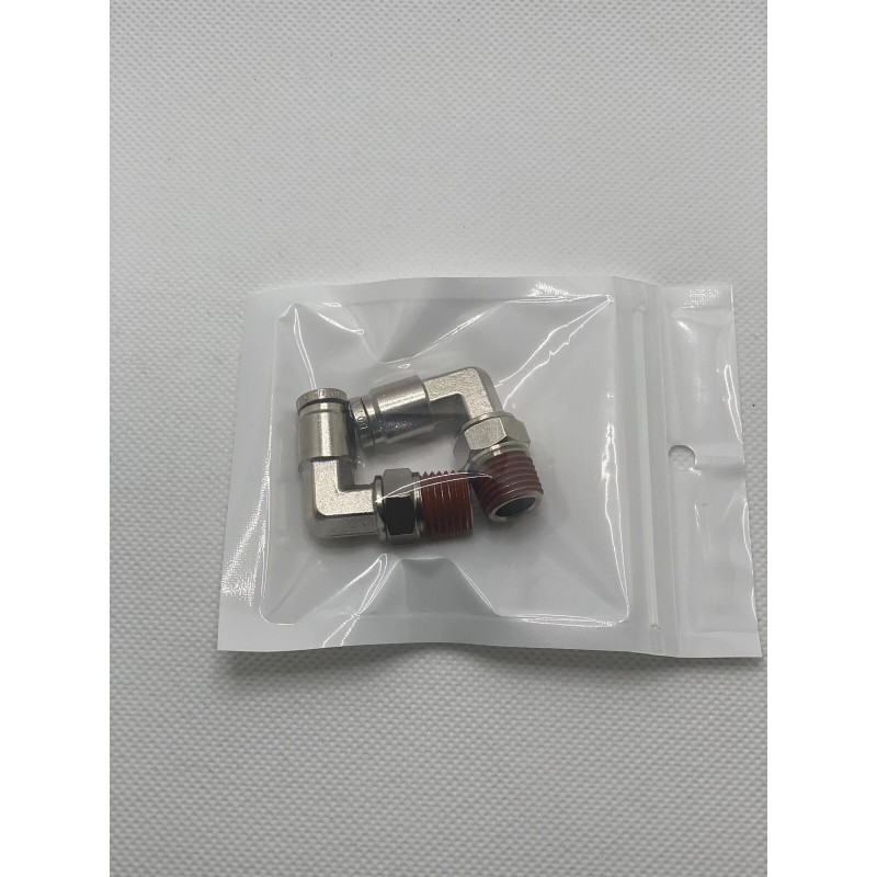 Air Suspension Fittings 2x 1/4" NPT To 1/4" PTC 90