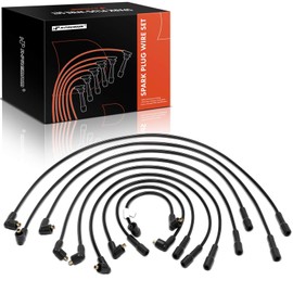 A-Premium 9PCS Spark Plug Wires Compatible with Buick Regal, Apollo, Centurion, Century, Electra, Estate Wagon, Gran Sport, GS, GS 350, GS 400, LeSabre, Riviera, Skylark, Special, Sportwagon, Wildcat