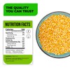 Yellow Hominy Corn – 2Lb Dried Hominy for Grits, Soups,
