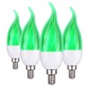 OHLGT E12 Flame Bulbs, 3 Mode LED Candelabra 2.0 Watt