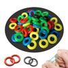 PIYIENR Wacky Worm Tool Wacky O-Rings (Black O-rings 200pcs)