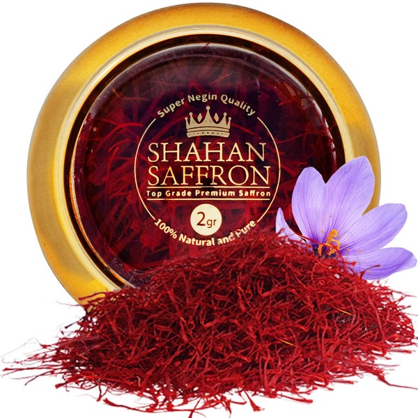 Shahan Saffron Top Grade Superior Saffron Threads (Super Negin) Premium