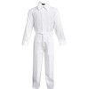 Black n Bianco Conjunto moderno de esmoquin para niño, Blanco,