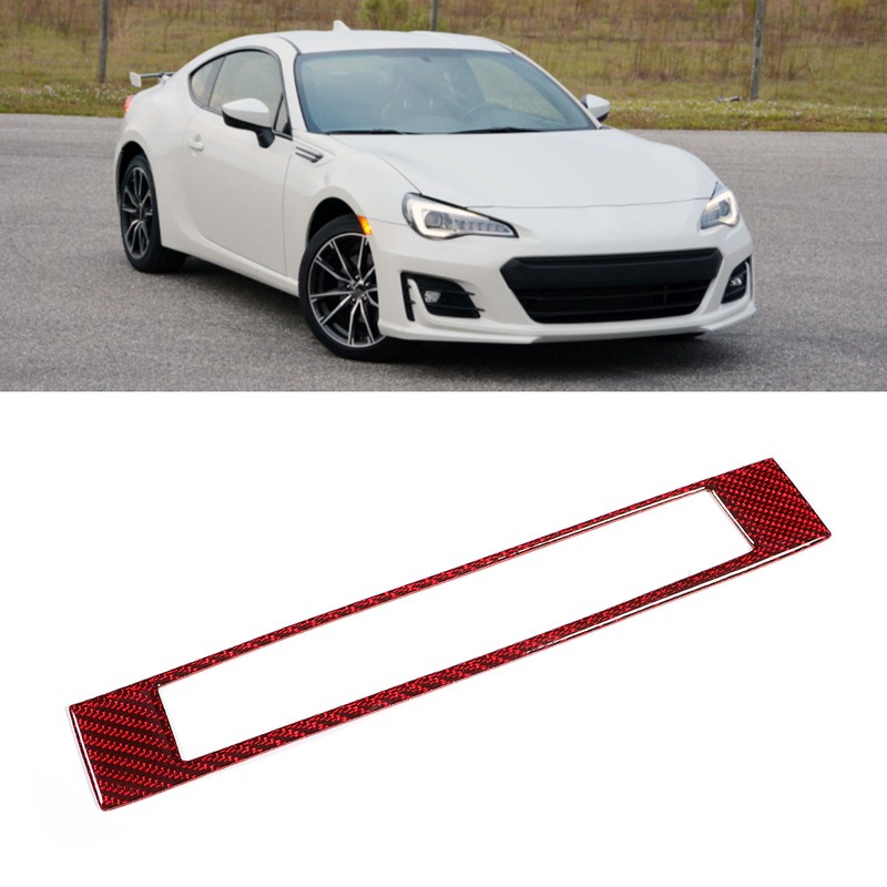 Left Drive Car Center Control Frame Carbon Fiber Decoration Fit