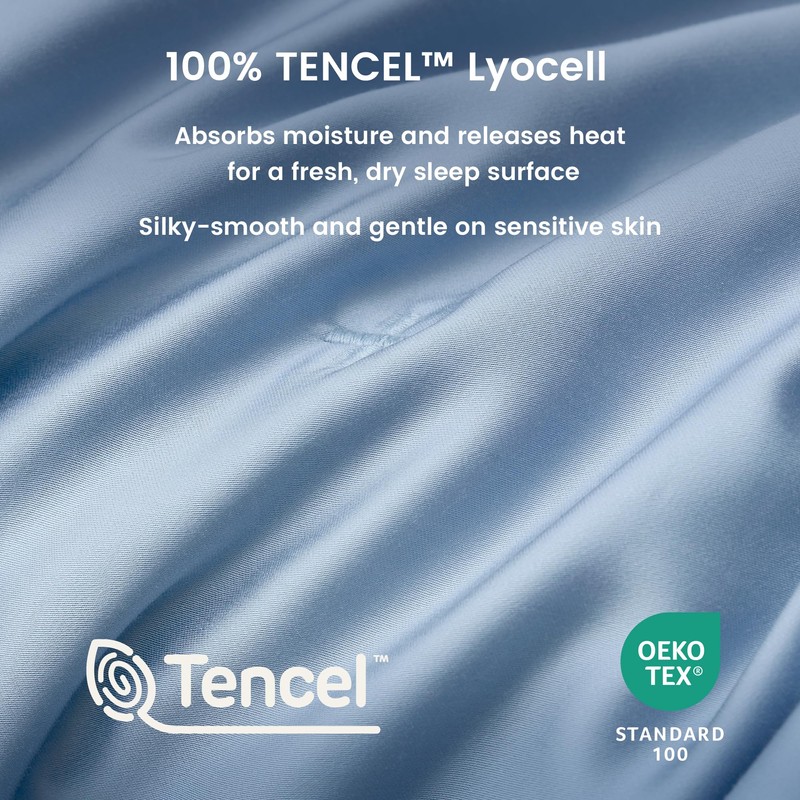 Amélie Home Cooling Comforter with Natural Tencel™ Lyocell, Cooling Blanket