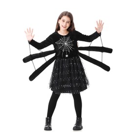 yolsun Girl Spider Costume for Cosplay Party（Small, 4-6Years）