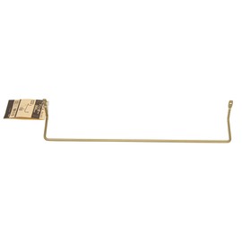 Wake Industry Kabette Wall Storage Hanger Brass Color 11.8 inches (300 mm)